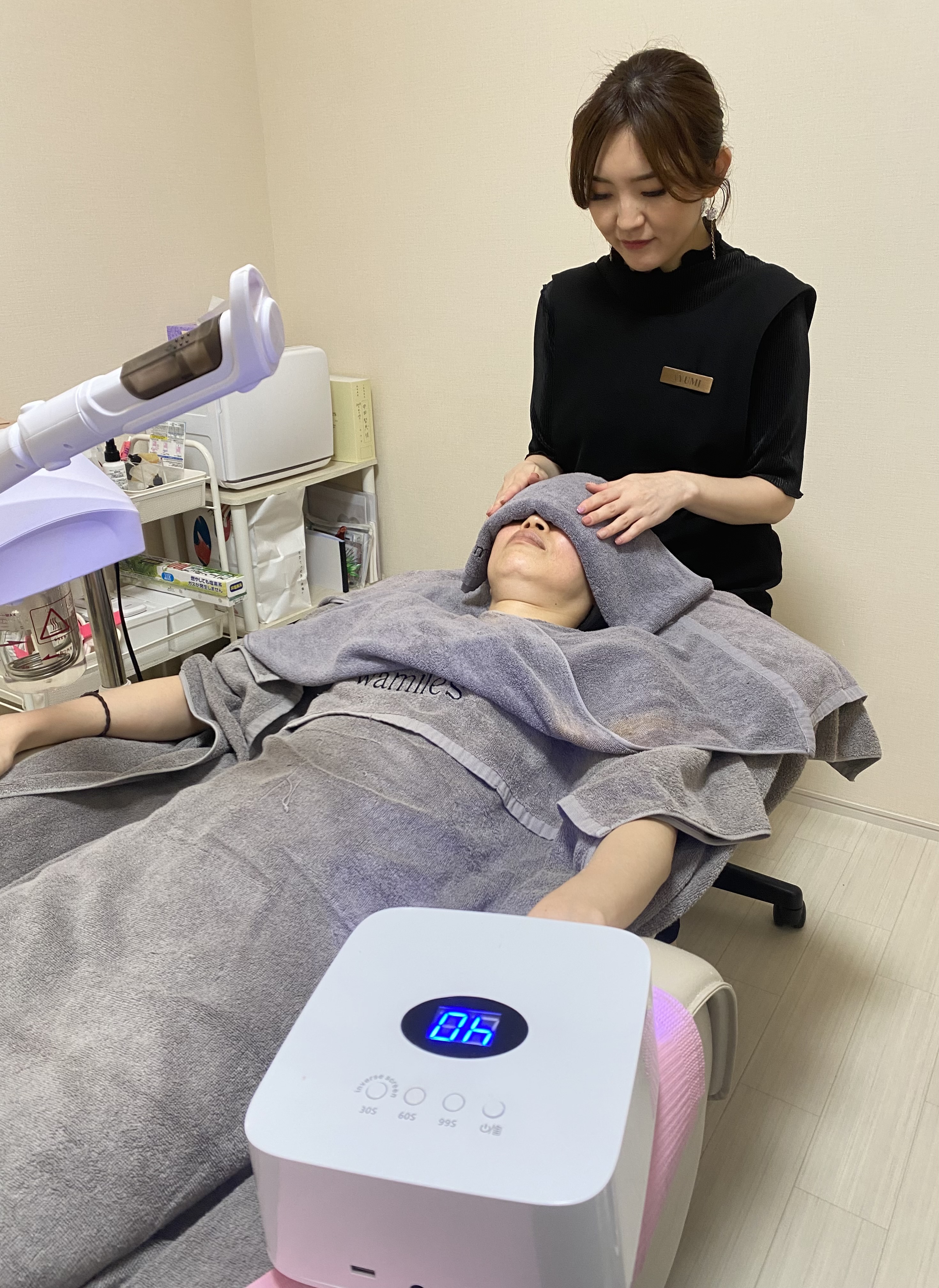 エステとネイルを同時に楽しめる贅沢な時間に♪の写真